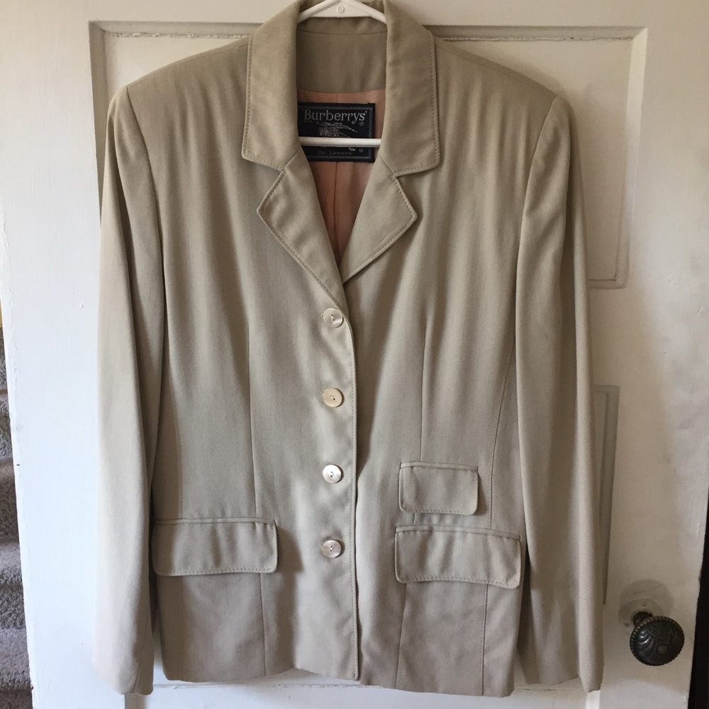 Vintage Burberry suit jacket
